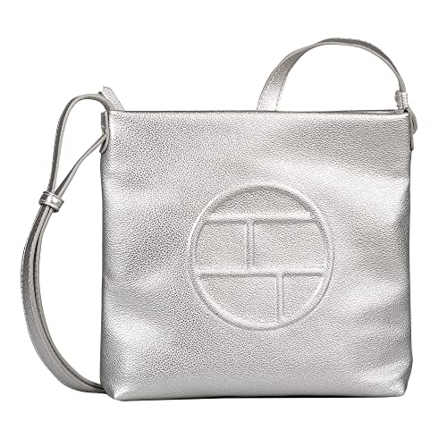 TOM TAILOR bags Rosabel Damen Umhängetasche Crossbody Bag Mittelgroß Silber von TOM TAILOR