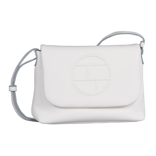 TOM TAILOR Rosabel Damen Überschlagtasche Umhängetasche Mittelgroß Weiß von TOM TAILOR