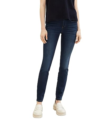 TOM TAILOR Damen Alexa Skinny Jeans, 10282 - Dark Stone Wash Denim, 26W / 30L von TOM TAILOR