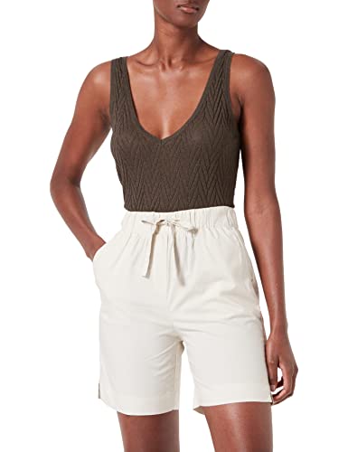 TOM TAILOR Damen Stoff Bermuda Shorts 1031273, 29517 - Sand Stone Beige, 34 von TOM TAILOR