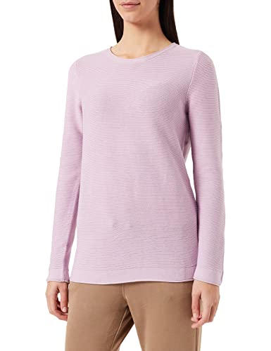 TOM TAILOR Damen Basic Strickpullover aus Bio-Baumwolle, 28804 - Iris Flower, XXXL von TOM TAILOR