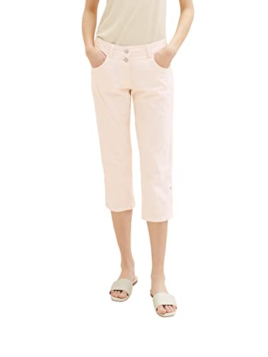 TOM TAILOR Damen Tapered Relaxed Fit Capri Hose TOM TAILOR Damen Tapered Relaxed Fit Capri Hose von TOM TAILOR