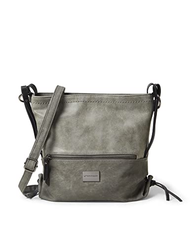 TOM TAILOR Elin Damen Umhängetasche Crossbody Bag Mittelgroß Grau von TOM TAILOR