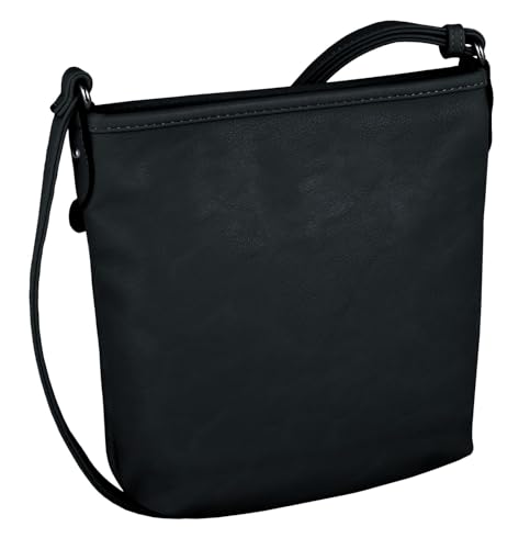 TOM TAILOR Juna Damen Umhängetasche Crossbody Bag Klein Schwarz von TOM TAILOR