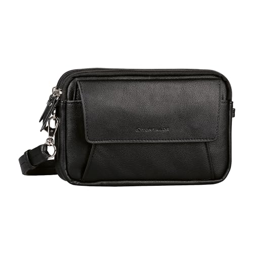 TOM TAILOR Tilly Damen Umhängetasche Crossbody Bag Klein Schwarz von TOM TAILOR