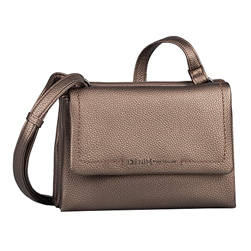 DENIM TOM TAILOR bags Tonia Damen Umhängetasche Crossbody Bag Klein Braun von TOM TAILOR