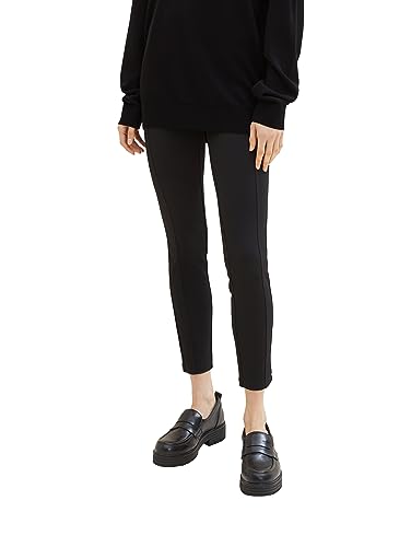 TOM TAILOR Damen Treggings mit Reißverschluss-Taschen, deep black, 36/28 TOM TAILOR Damen Treggings mit Reißverschluss-Taschen, deep black, 36/28 von TOM TAILOR