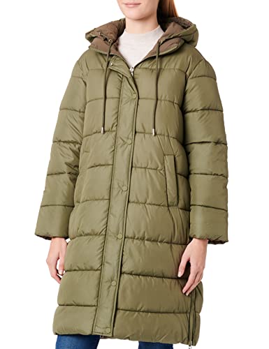 TOM TAILOR Damen Wende Puffermantel 1032493, 10905 - Tree Moss Green, L von TOM TAILOR