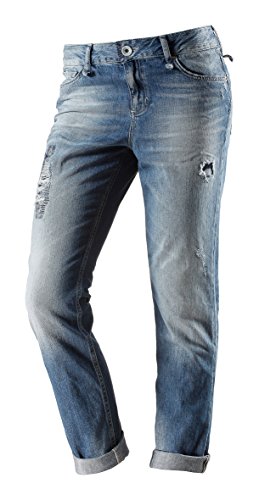 TOM TAILOR Denim Damen Boyfriend Jeans blau 26/32 von TOM TAILOR