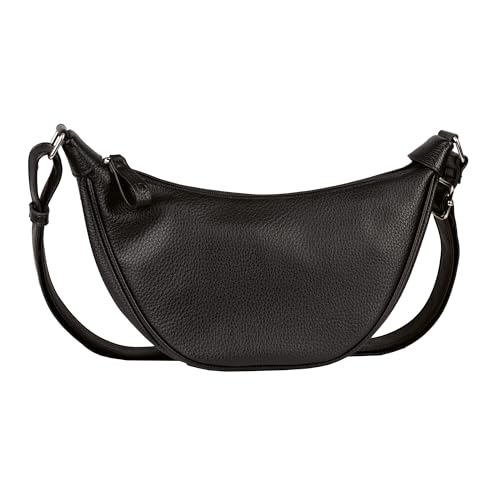 TOM TAILOR Denim Liriel Damen Umhängetasche Crossbody Bag Mittelgroß Schwarz von TOM TAILOR Denim