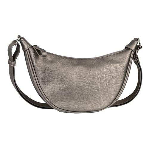 TOM TAILOR Denim Liriel Damen Umhängetasche Crossbody Bag Mittelgroß Silber von TOM TAILOR Denim