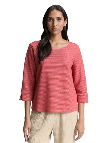 TOM TAILOR Denim Oversize Hemdbluse mit Brusttasche, White, XL von TOM TAILOR