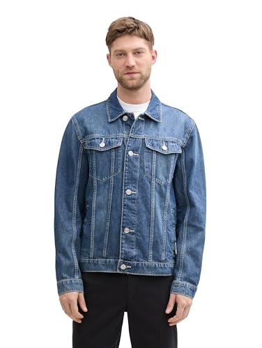 TOM TAILOR Denim Relaxed Fit Chino Shorts mit Leinenanteil, royal Blue Chambray, XXXL TOM TAILOR Denim Relaxed Fit Chino Shorts mit Leinenanteil, royal Blue Chambray, XXXL von TOM TAILOR