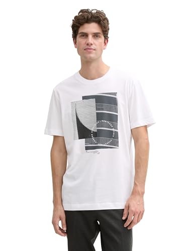 TOM TAILOR Denim TTAEDAN Straight Fit Jeans, Bright Blue Denim, 32/36 von TOM TAILOR