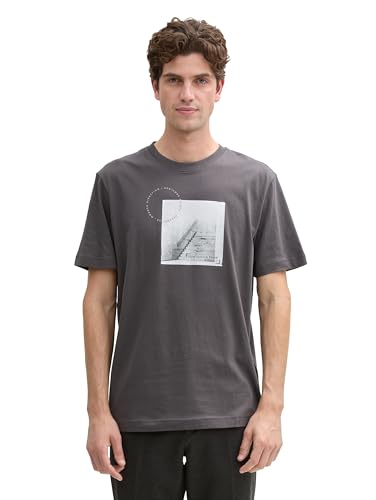 TOM TAILOR Denim TTPiers Slim Fit Jeans, Used Mid Stone Blue Denim, 33/30 von TOM TAILOR