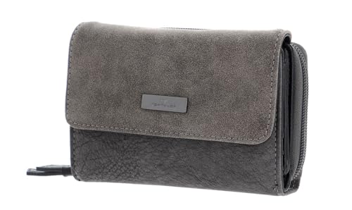 TOM TAILOR Elin Damen Geldbörse Portemonnaie Mittelgroß Grau von TOM TAILOR