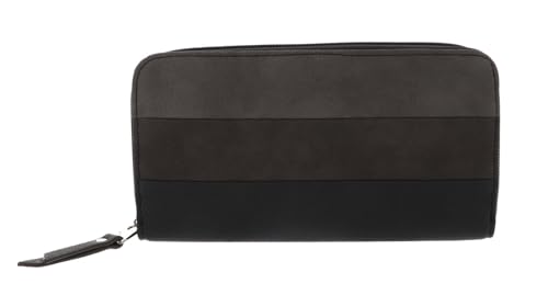 TOM TAILOR Ellen Damen Geldbörse Portemonnaie Reißverschluss Groß Grey von TOM TAILOR