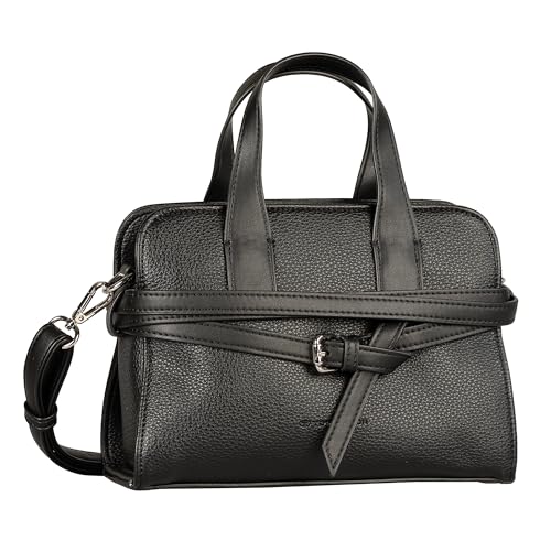 TOM TAILOR Freya Damen Shopper Umhängetasche Reißverschluss Klein Schwarz von TOM TAILOR