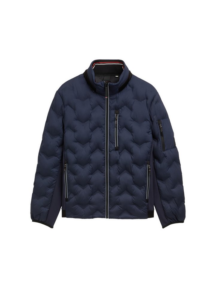 TOM TAILOR Funktionsjacke Hybrid Steppjacke - Regular Fit von TOM TAILOR