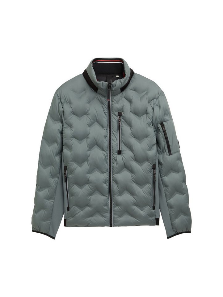 TOM TAILOR Funktionsjacke Hybrid Steppjacke - Regular Fit von TOM TAILOR