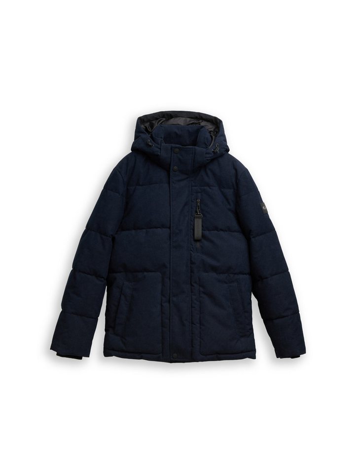 TOM TAILOR Funktionsjacke cord puffer jacket with hood von TOM TAILOR