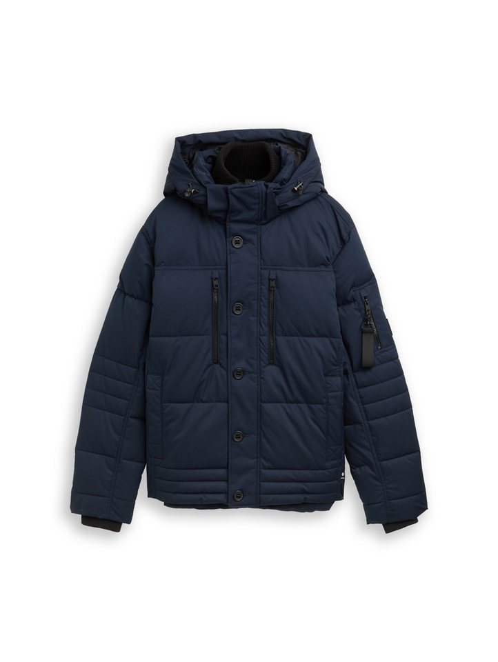 TOM TAILOR Funktionsjacke puffer jacket with hood von TOM TAILOR