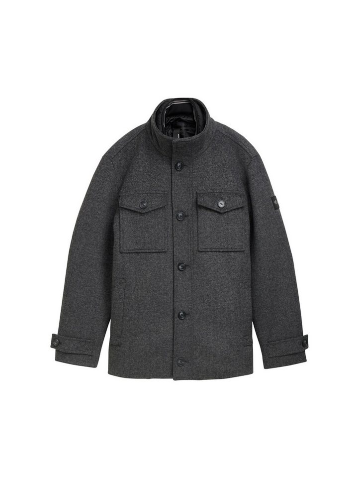 TOM TAILOR Funktionsjacke wool jacket 2 in 1 von TOM TAILOR
