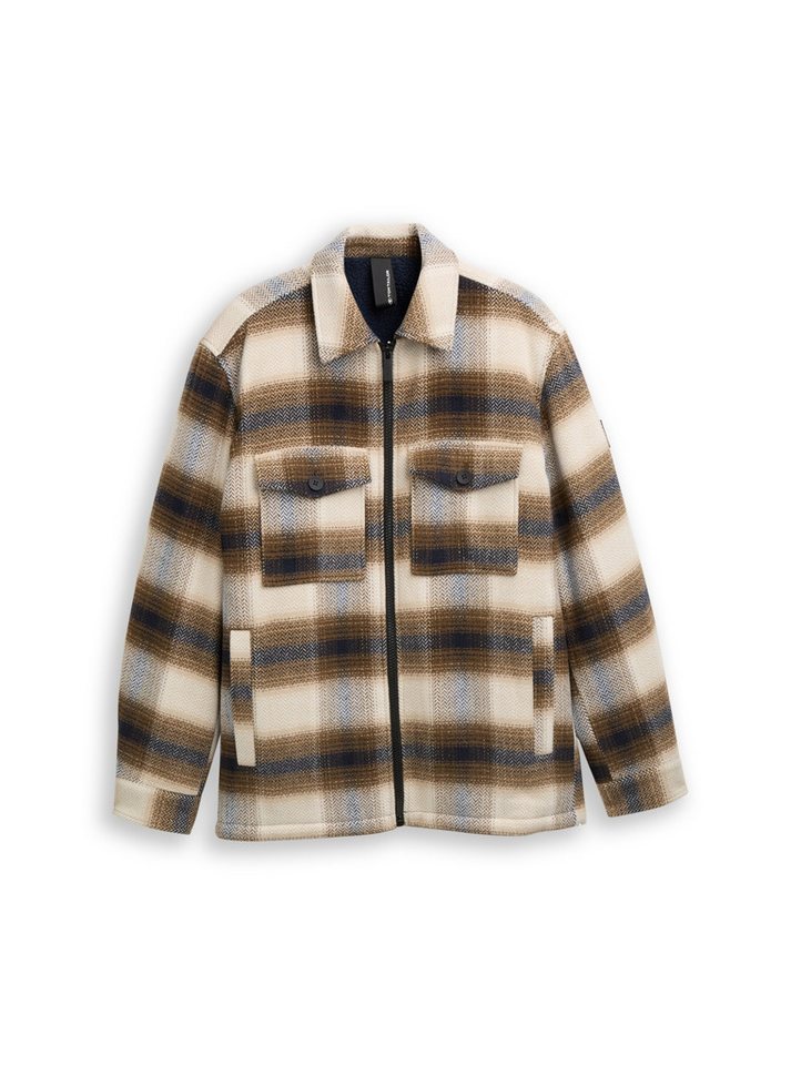 TOM TAILOR Funktionsjacke wool shirt jacket von TOM TAILOR