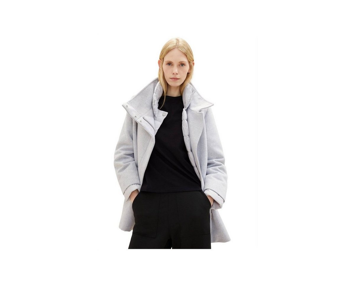 TOM TAILOR Funktionsmantel Funktionsmantel für Damen in grau (1-tlg) von TOM TAILOR