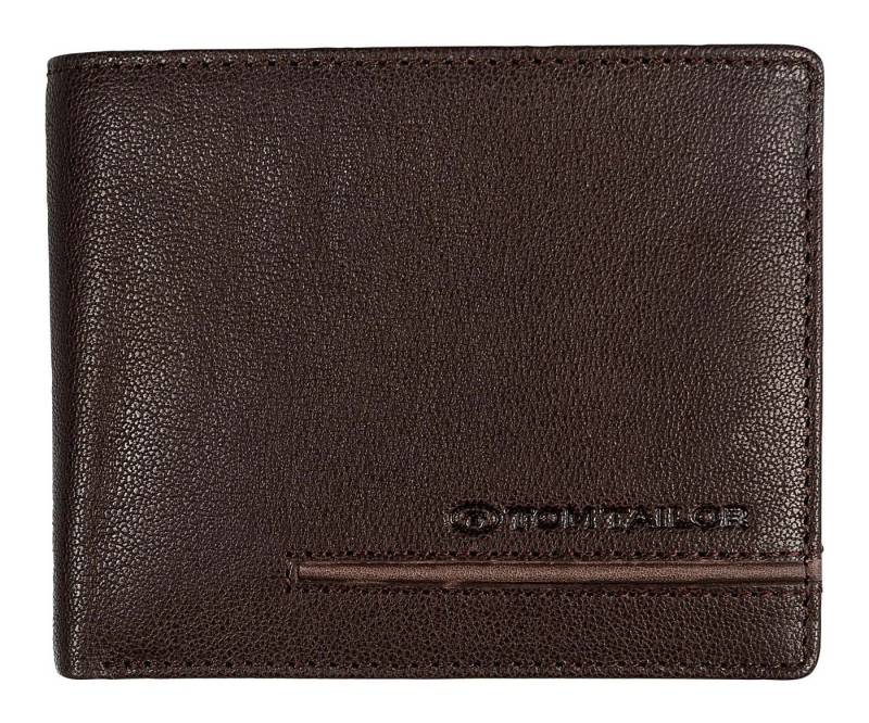 TOM TAILOR Geldbörse Horizontal Wallet, aus echtem Leder mit RFID-Blocker Schutz von TOM TAILOR