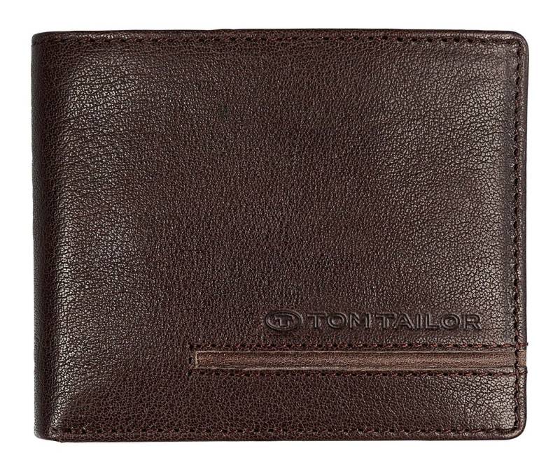 TOM TAILOR Geldbörse Jeans Wallet, aus echtem Leder mit RFID-Blocker Schutz von TOM TAILOR