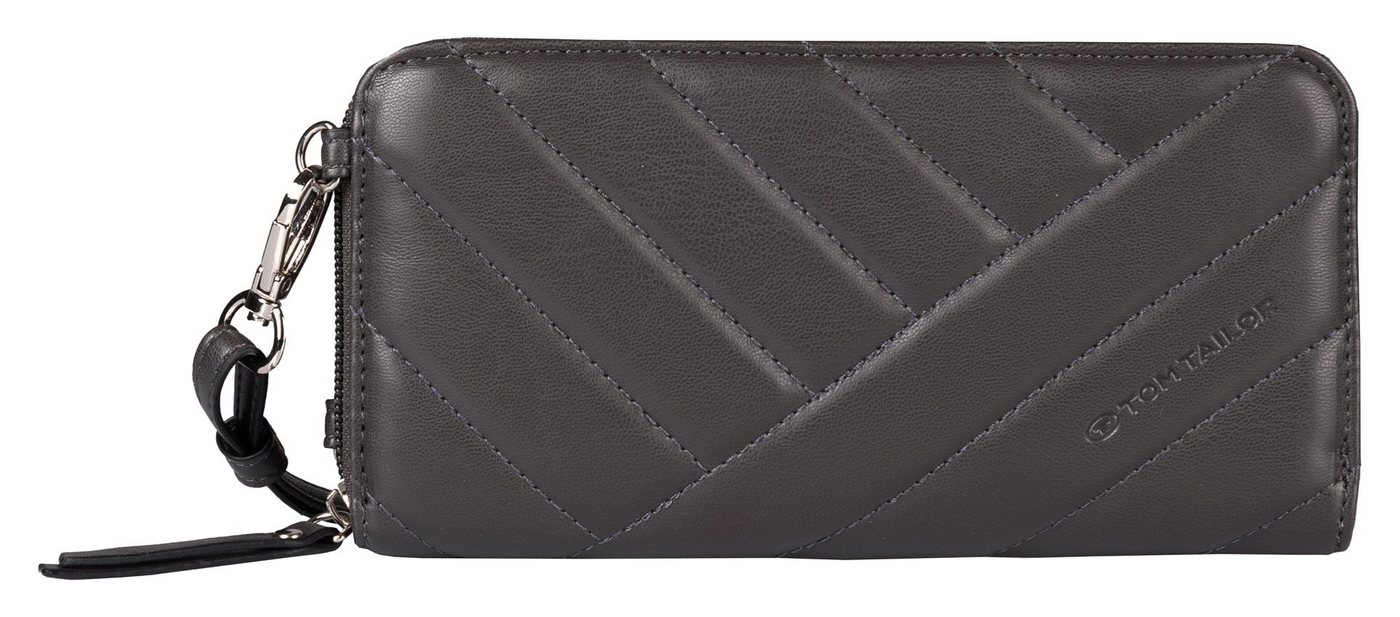 TOM TAILOR Geldbörse Yana Long zip wallet XL, mit modischer Steppung von TOM TAILOR