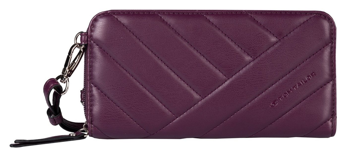 TOM TAILOR Geldbörse Yana Long zip wallet XL, mit modischer Steppung von TOM TAILOR