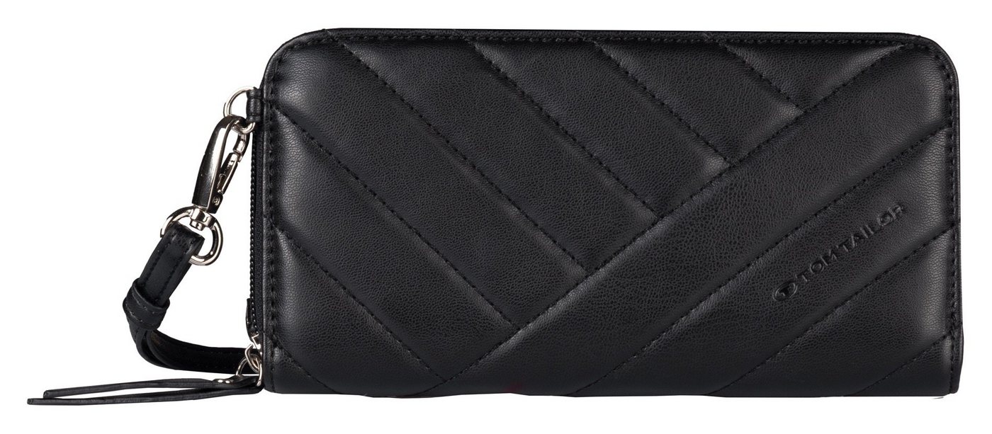 TOM TAILOR Geldbörse Yana Long zip wallet XL, mit modischer Steppung von TOM TAILOR