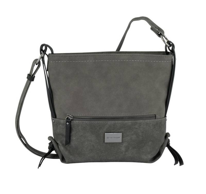 TOM TAILOR Handtasche Tom Tailor Handtasche Schultertasche Damentasche grau grey elin von TOM TAILOR