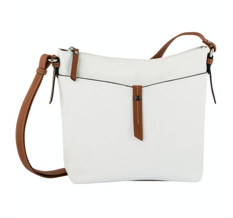 TOM TAILOR Handtasche Tom Tailor Handtasche Schultertasche Damentasche weiß white novara von TOM TAILOR