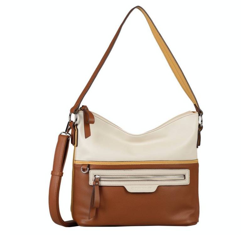 TOM TAILOR Handtasche Tom Tailor Schultertasche Jule, braun von TOM TAILOR