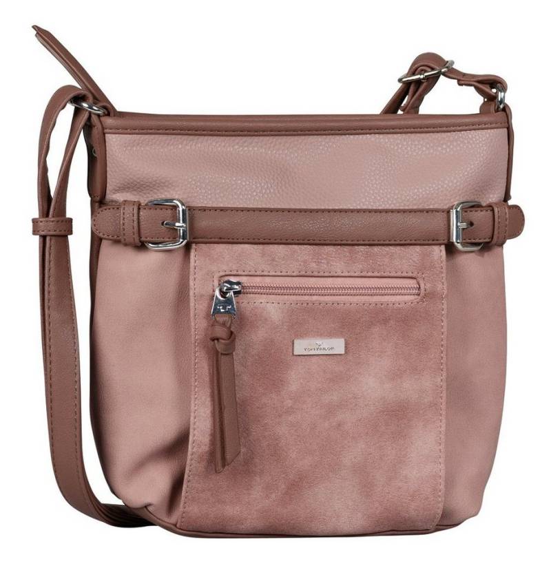 TOM TAILOR Handtasche Tom Tailor Schultertasche rose mit langem Gurt von TOM TAILOR