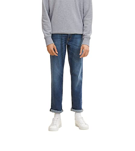 TOM TAILOR Herren Marvin Straight Jeans, 10119 - Used Mid Stone Blue Denim, 33/34 TOM TAILOR Herren Marvin Straight Jeans, 10119 - Used Mid Stone Blue Denim, 33/34 von TOM TAILOR