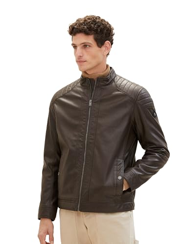 TOM TAILOR Herren Bikerjacke aus Kunstleder von TOM TAILOR