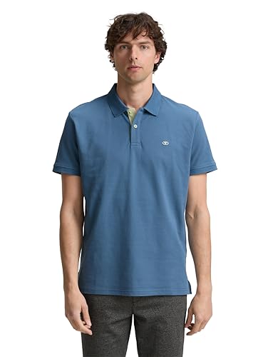 TOM TAILOR Herren 1031006 Poloshirt, 36985 - Mystical Blue, XS von TOM TAILOR