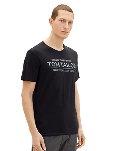 TOM TAILOR Herren 1031877 T-Shirt, 10903 - Anthracite Gray, M von TOM TAILOR