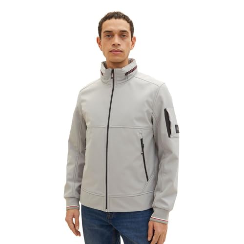 TOM TAILOR Herren 1034864 Jacke, 30903 - Classic Dove Grey, M TOM TAILOR Herren 1034864 Jacke, 30903 - Classic Dove Grey, M von TOM TAILOR
