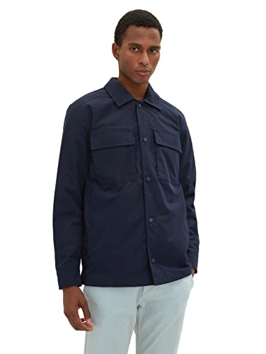 TOM TAILOR Herren 1034868 Jacke, 10668 - Sky Captain Blue, M von TOM TAILOR