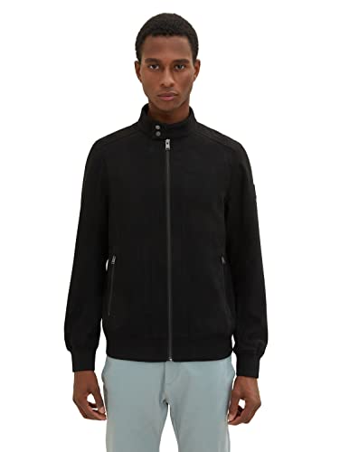TOM TAILOR Herren 1034869 Jacke, 29999 - Black, L von TOM TAILOR