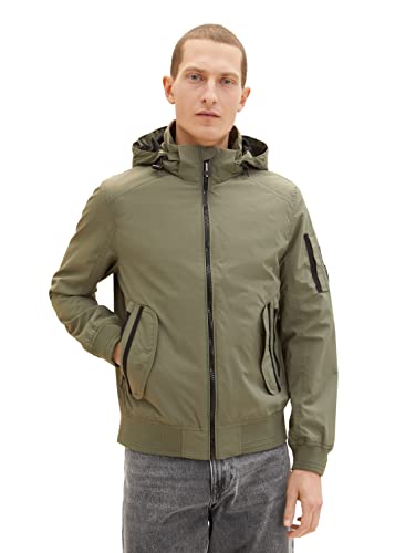 TOM TAILOR Herren 1034870 Jacke, 10415 - Dusty Olive Green, L von TOM TAILOR