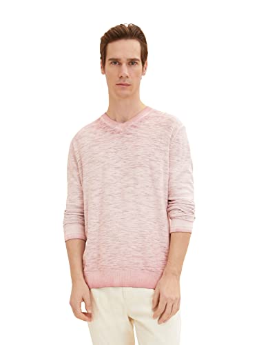 TOM TAILOR Herren 1034939 Pullover, 13009 - Velvet Rose, XXL von TOM TAILOR