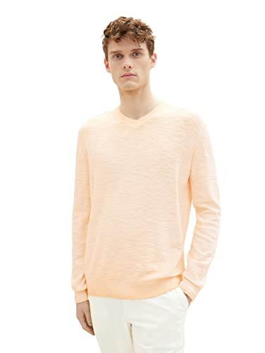 TOM TAILOR Herren 1034939 Pullover, 22225 - Washed Out Orange, L TOM TAILOR Herren 1034939 Pullover, 22225 - Washed Out Orange, L von TOM TAILOR