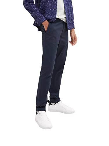 TOM TAILOR Herren 1035046 Travis Slim Chino Hose, 10668 - Sky Captain Blue, 29W / 34L von TOM TAILOR