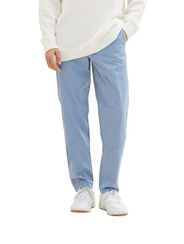 TOM TAILOR Herren 1035047 Relaxed Chino Hose, 12364 - Greyish Mid Blue, 26 von TOM TAILOR